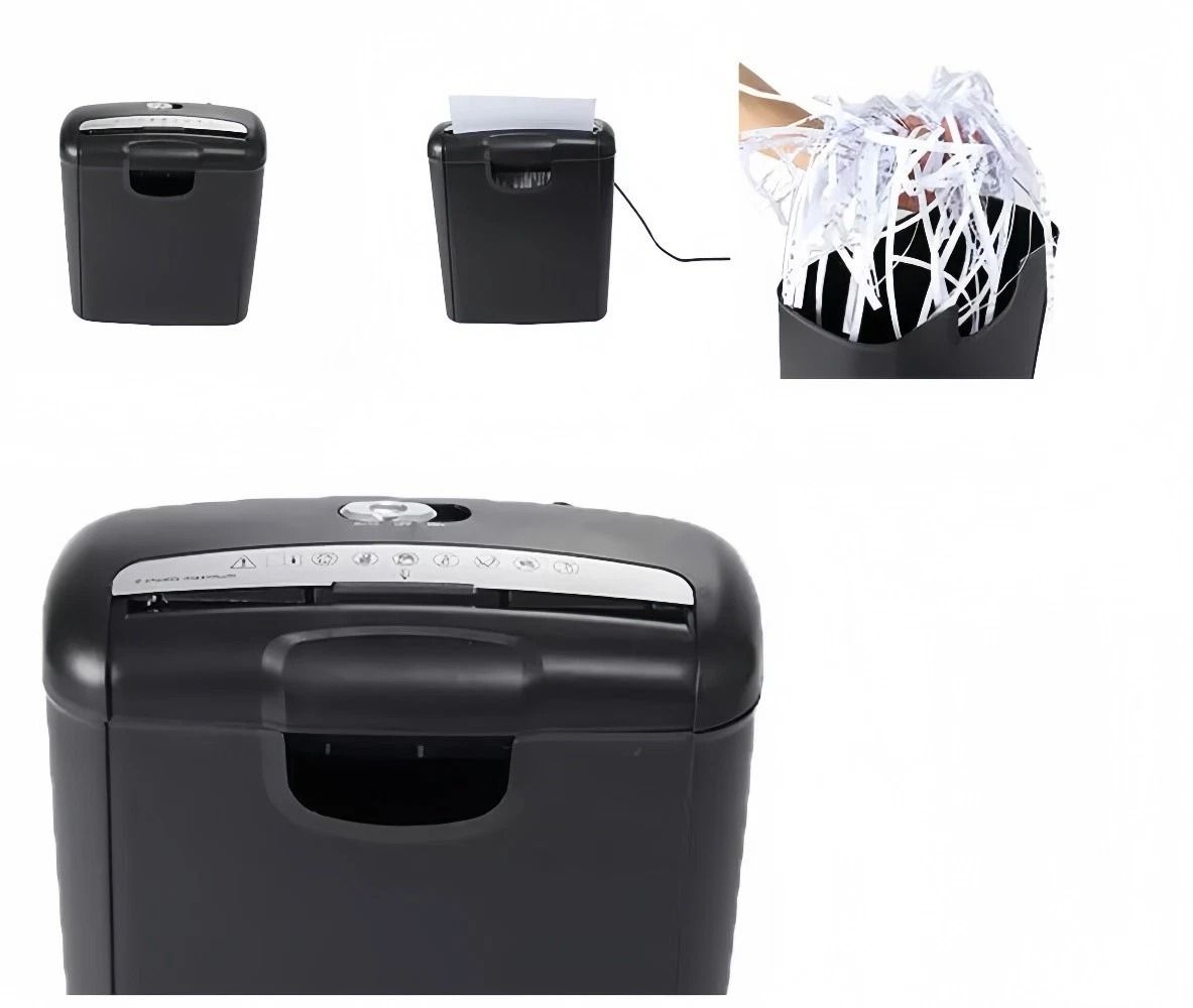 Heavy Duty Electric Paper Shredder for Home Office, Credit Card & CD/DVD Shredding
