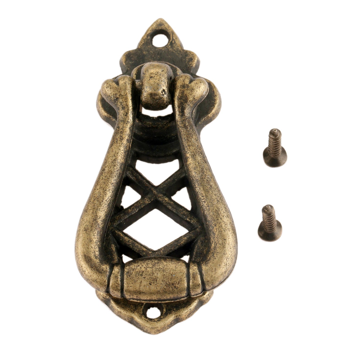 Vintage Wooden Drawer Pull Handles Antique Single Hole Knobs for Cabinets, Kitchen, and Furniture