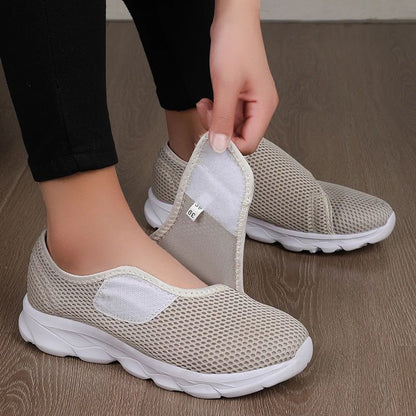 Comfort Fit Orthopedic Walking Shoes for Wide and Swollen Feet