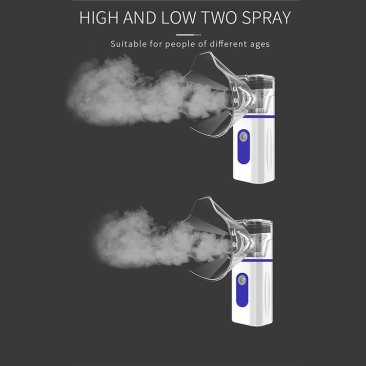 Portable Ultrasonic Nebulizer Quiet Mini Nebulizer for Kids and Adults