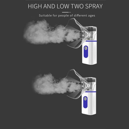 Portable Ultrasonic Nebulizer Quiet Mini Nebulizer for Kids and Adults
