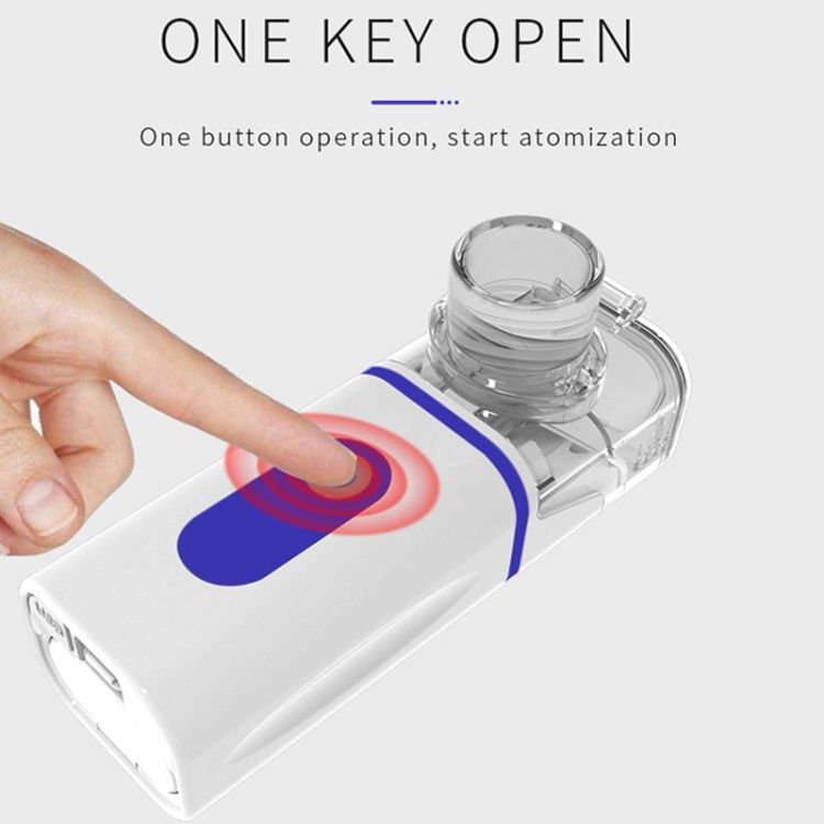Portable Ultrasonic Nebulizer Quiet Mini Nebulizer for Kids and Adults
