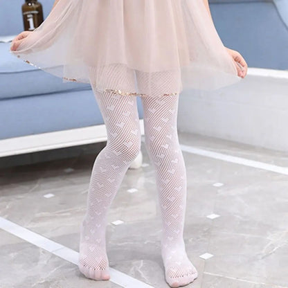Breathable Mesh Baby Girls Pantyhose Princess Tights for Spring Summer Autumn