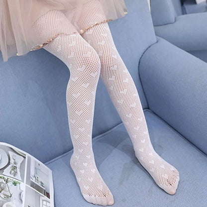 Breathable Mesh Baby Girls Pantyhose Princess Tights for Spring Summer Autumn