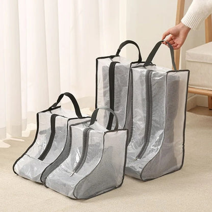 Portable Waterproof Boot Storage Bag | High-Fidelity Dustproof Protection & Professional Footwear Organizer