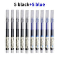 5 black - 5 blue
