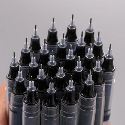 Fine Tip Needle Point Gel Pens Smooth Writing School and Office Set