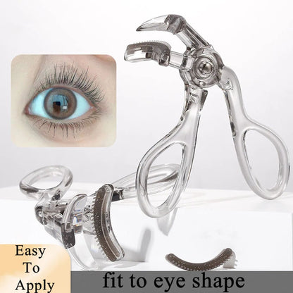 Precision Lift Wide-Angle Eyelash Curler Comb for Natural Eye-Opening Curl