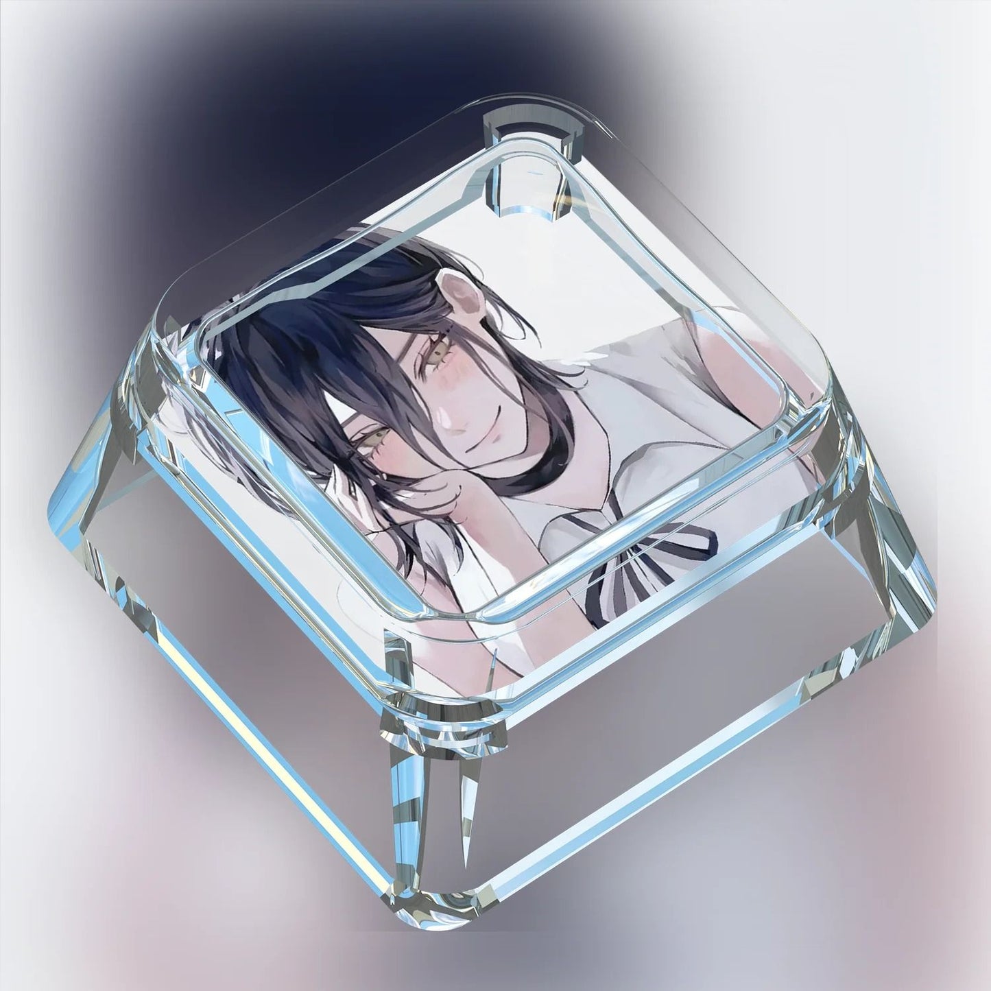 Chainsaw Reze Artisan Keycap – Drip Glue Cross-Axis Series – High-Yield Peripheral Interaction Hub