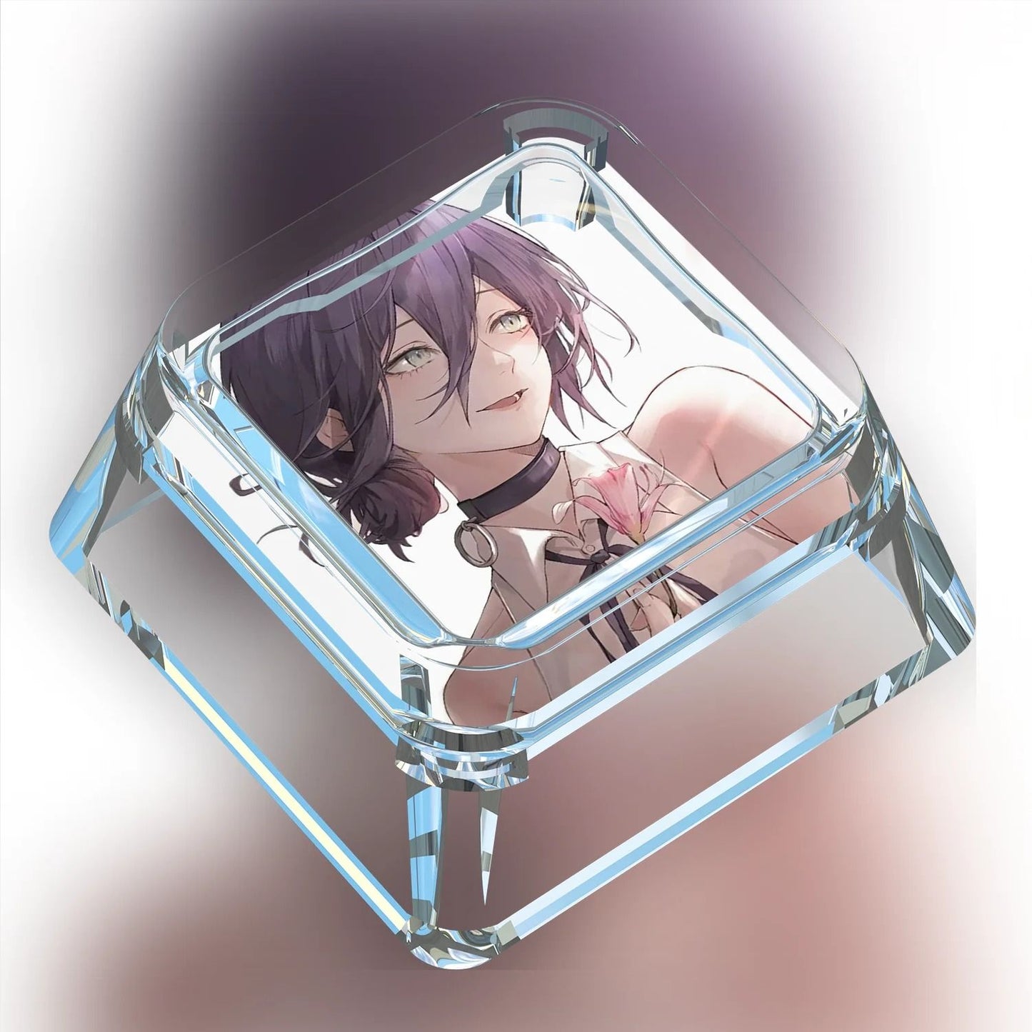 Chainsaw Reze Artisan Keycap – Drip Glue Cross-Axis Series – High-Yield Peripheral Interaction Hub