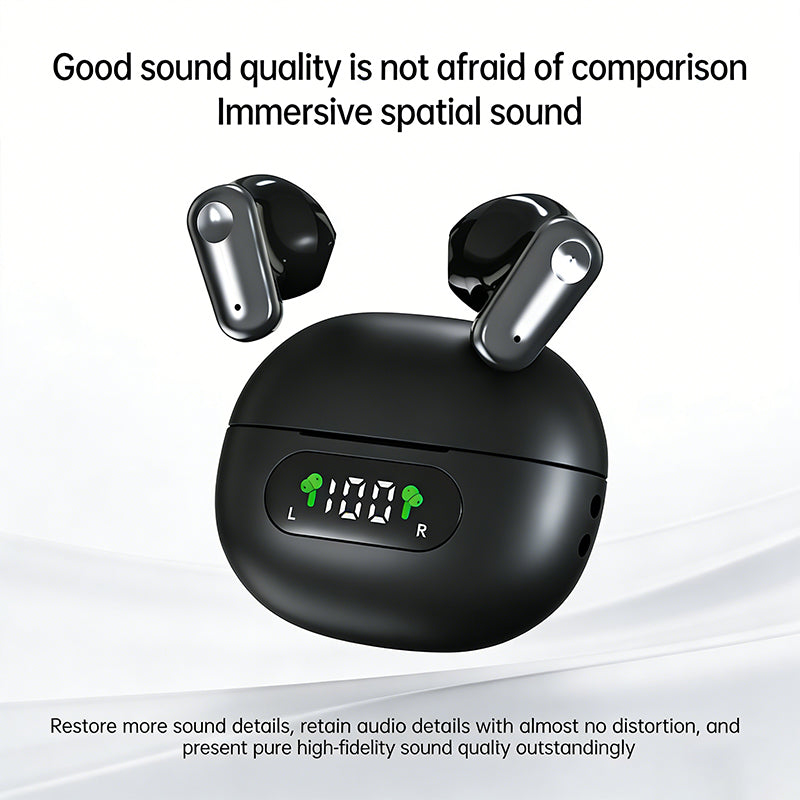TWS Wireless Gaming Earbuds with Mic Noise Cancelling Bluetooth Headphones