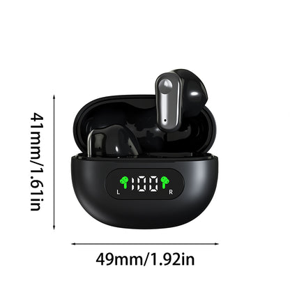 TWS Wireless Gaming Earbuds with Mic Noise Cancelling Bluetooth Headphones
