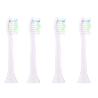 Philips Sonicare Compatible Replacement Brush Heads 4pcs Soft Bristles