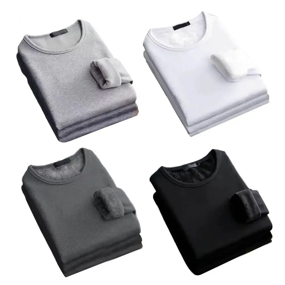 Mens Ultra-Soft Thermal Fleece Base Layer