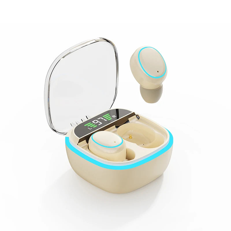 LED Display Wireless Earbuds with Stereo Bluetooth Sound