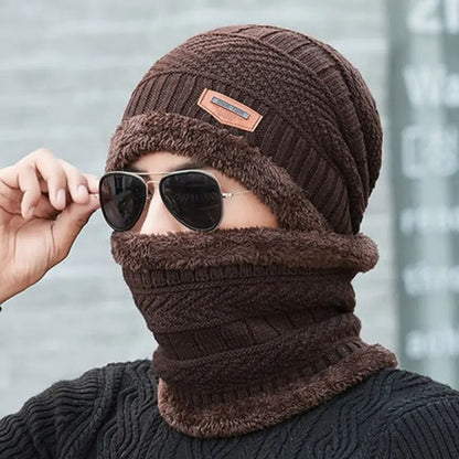 2-in-1 Thermal Fleece Beanie & Neck Gaiter Set