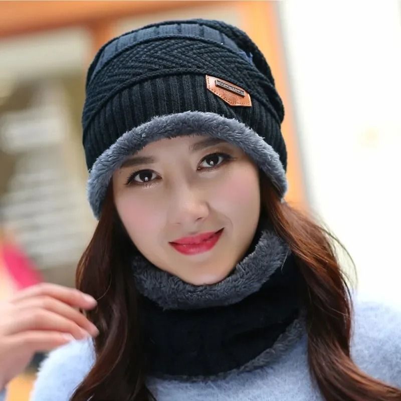 2-in-1 Thermal Fleece Beanie & Neck Gaiter Set