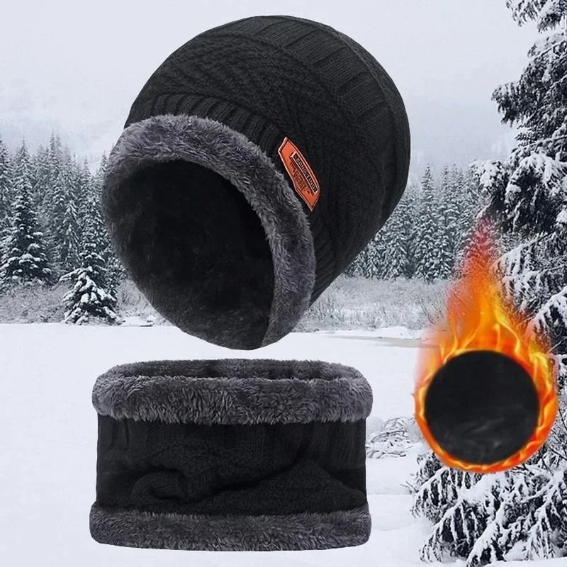 2-in-1 Thermal Fleece Beanie & Neck Gaiter Set