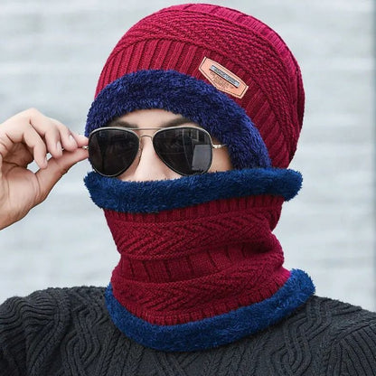 2-in-1 Thermal Fleece Beanie & Neck Gaiter Set