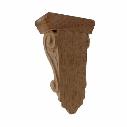 RUNBAZEF Oak Wood Carved Applique – European Vintage Floral Furniture Decor