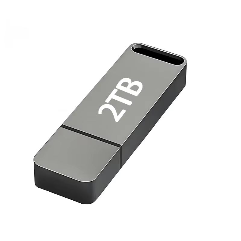 1TB USB 3.2 Metal Flash Drive Waterproof High-Speed Storage