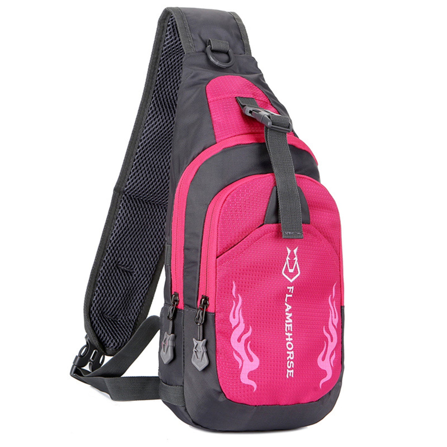 UrbanFlex Lightweight Men Sling Backpack Waterproof Crossbody Chest Bag for Travel & Sports