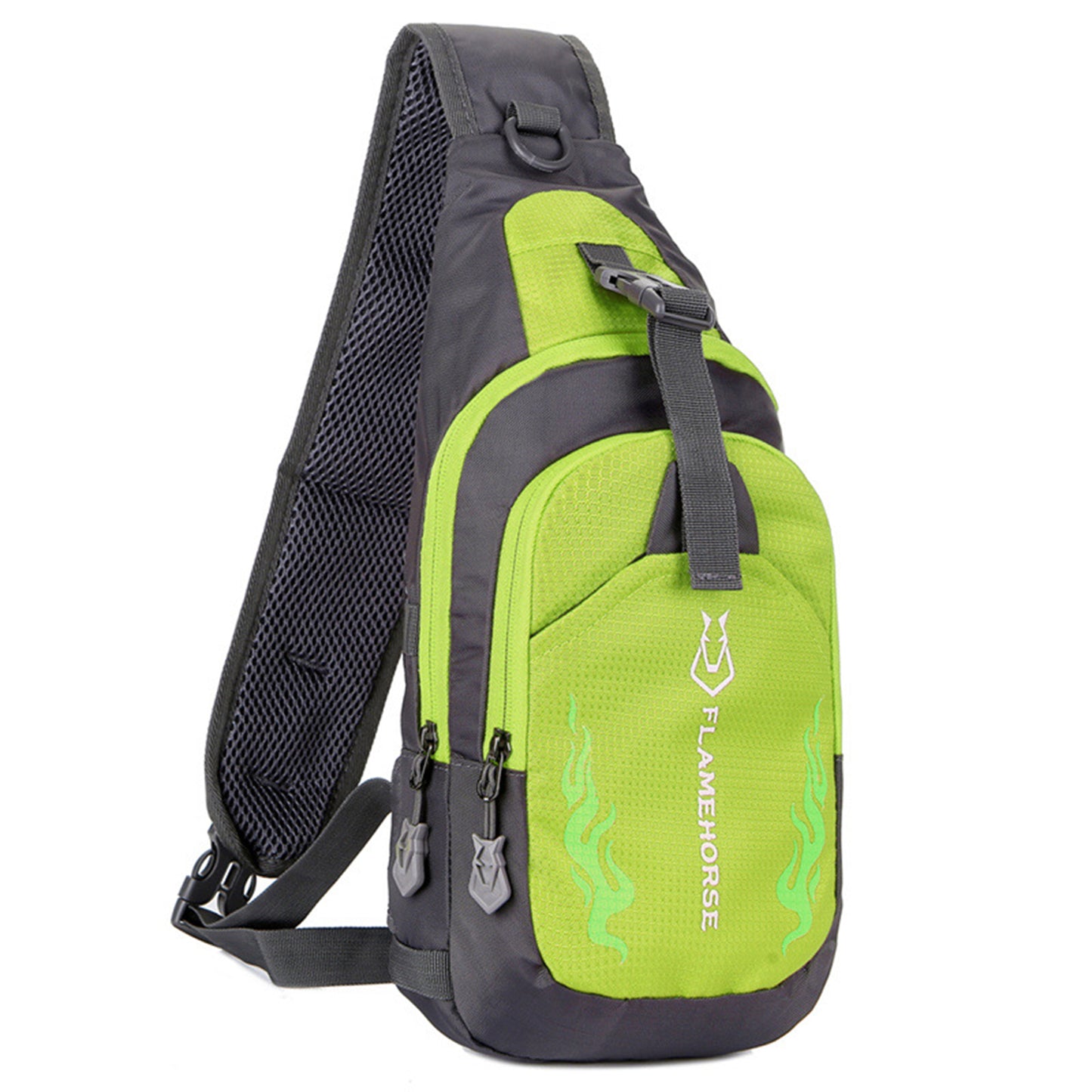 UrbanFlex Lightweight Men Sling Backpack Waterproof Crossbody Chest Bag for Travel & Sports