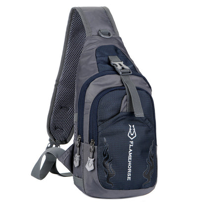 UrbanFlex Lightweight Men Sling Backpack Waterproof Crossbody Chest Bag for Travel & Sports