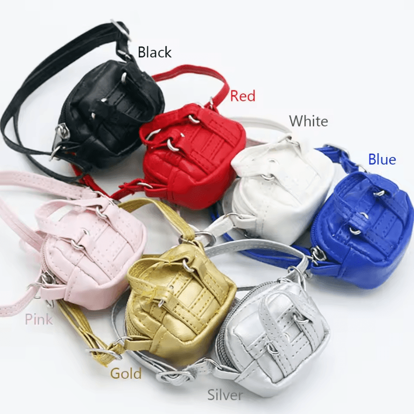 MiniMuse BJD Handbag – Handmade Doll Shoulder & Crossbody Bag Accessory