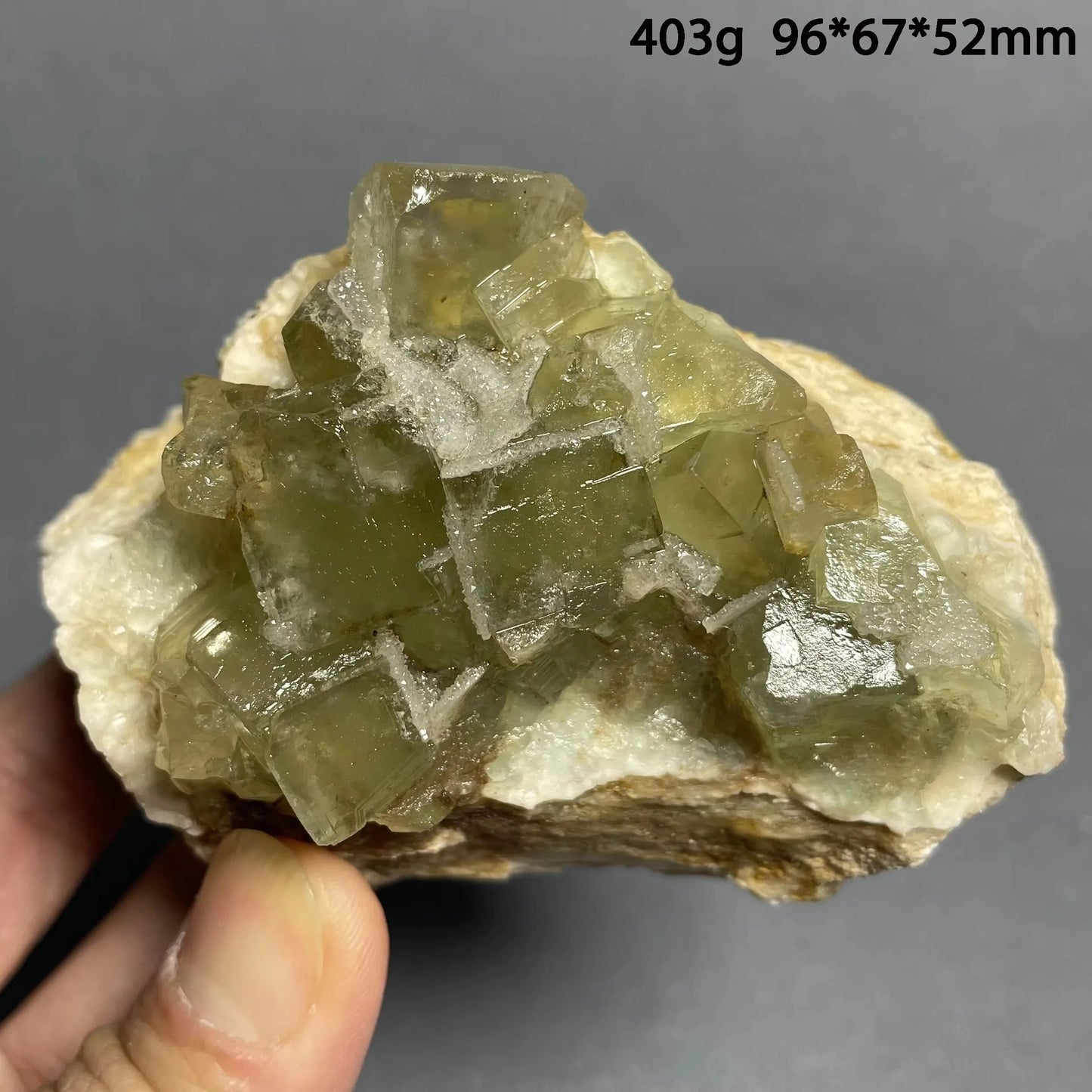 Madagascar Green Fluorite Crystal Cluster – Natural Healing Stone Home Decor