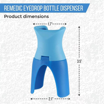 Reusable Eyedrop Guide Applicator Precision Eye Drop Helper Device
