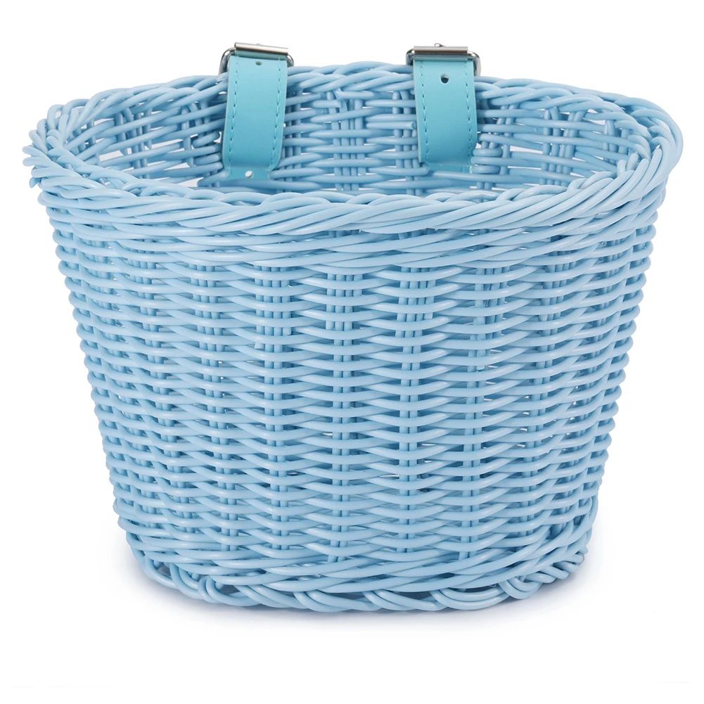 UrbanCarry Bicycle Front Basket Adjustable Handlebar Woven Bike Basket
