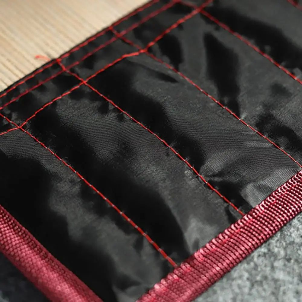 Bamboo Roll Up Calligraphy Brush Holder Case