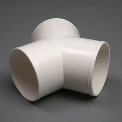 PVC 3 Way Duct Connector Ventilation Splitter