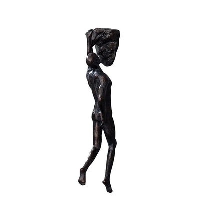 Rock Climbing Man Resin Wall Sculpture – 3D Adventure Wall Art Decor