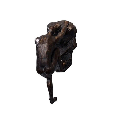 Rock Climbing Man Resin Wall Sculpture – 3D Adventure Wall Art Decor