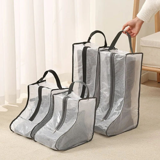 Waterproof Boot Storage Bag and Travel Shoe Organizer