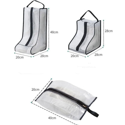 Waterproof Boot Storage Bag and Travel Shoe Organizer