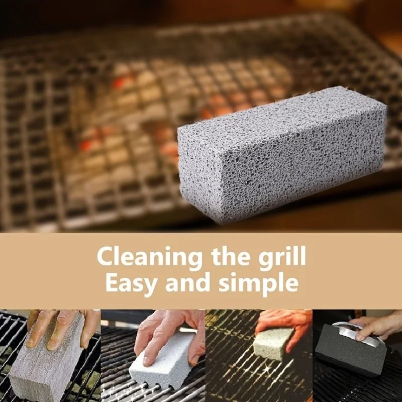 High-Performance Pumice BBQ Grill Cleaning Brick and Decontamination Block