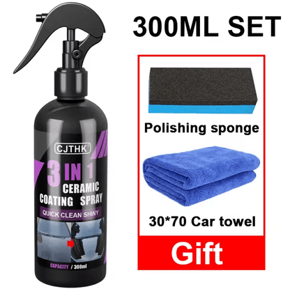 NanoShield Pro Ceramic Coating – Hydrophobic Car Paint Protection Liquid (100ml)