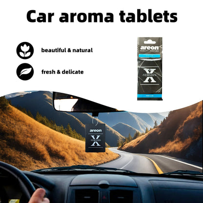 New Car Scent Natural Tea-Infused Hanging Air Freshener