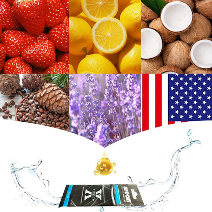 New Car Scent Natural Tea-Infused Hanging Air Freshener