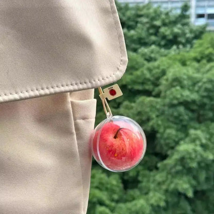 Cute Simulated Fruit Keychain Foam Pendant Bag Charm