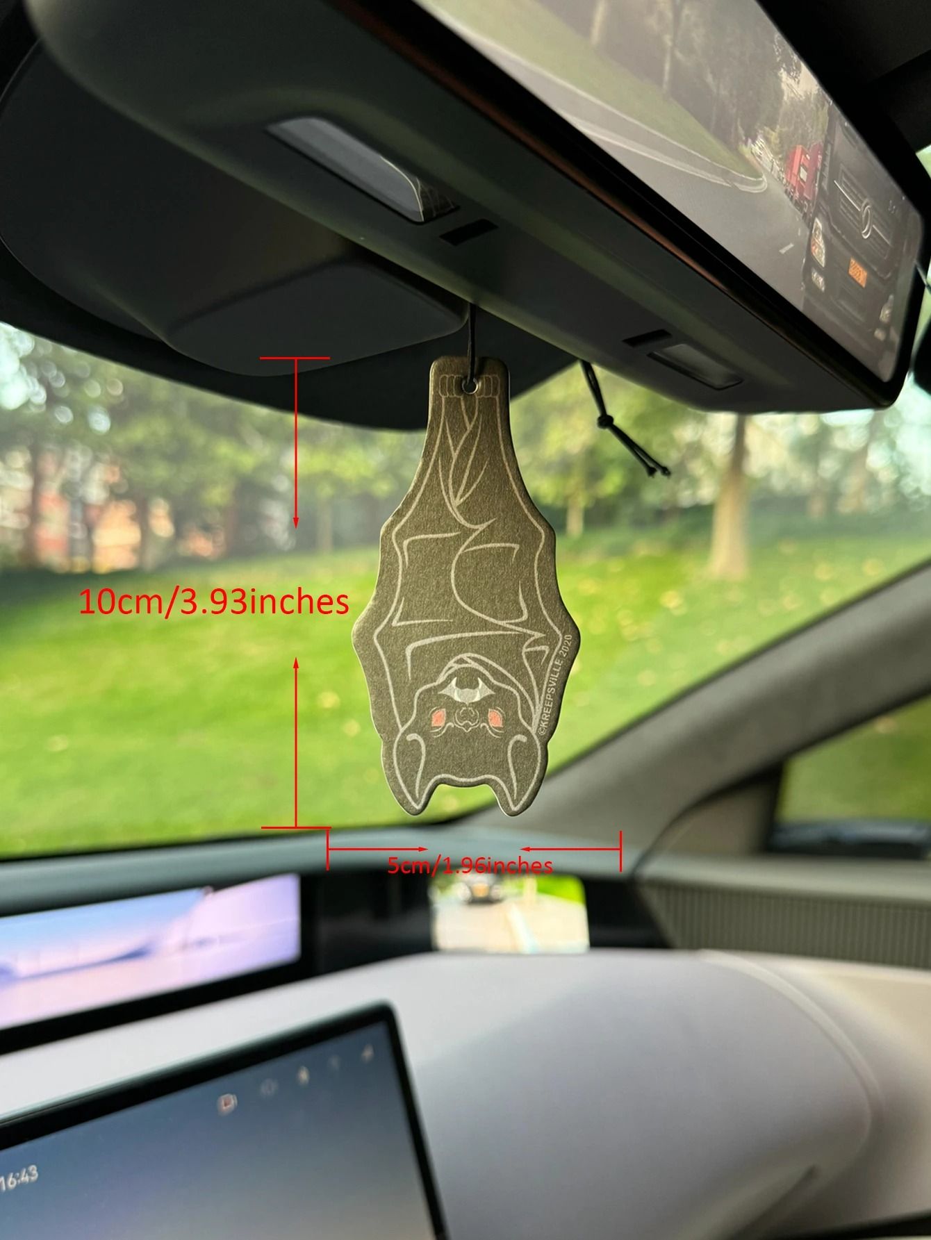 Hanging Bat Sustainable Freshness Car Air Freshener