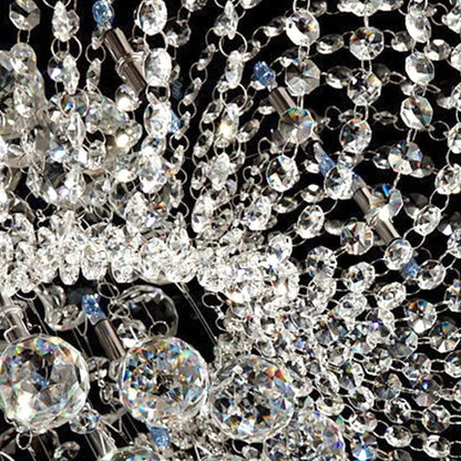 Faceted K9 Crystal Ball Prism Suncatcher – Clear Hanging Chandelier Pendant for Home Decor & Light Reflection