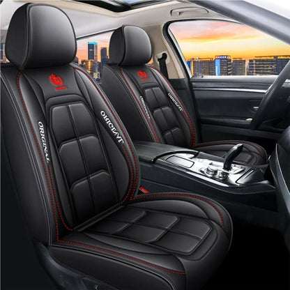 Premium Full-Surround Universal Leather Car Seat Covers