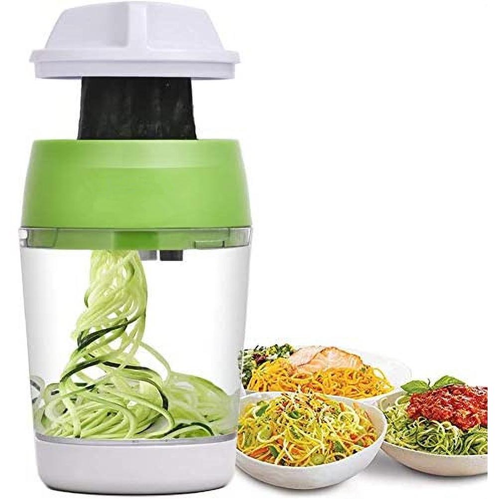 Vegetable Spiral Cutter Manual Veggie Slicer for Zucchini Noodles & Healthy Prep