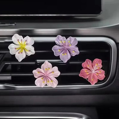 Eternal Peach Blossom Car Vent Aromatherapy Clips