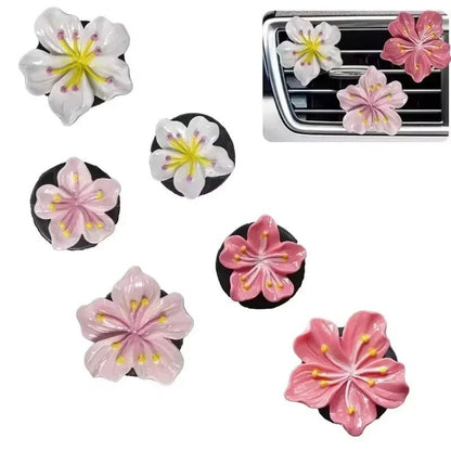 Eternal Peach Blossom Car Vent Aromatherapy Clips