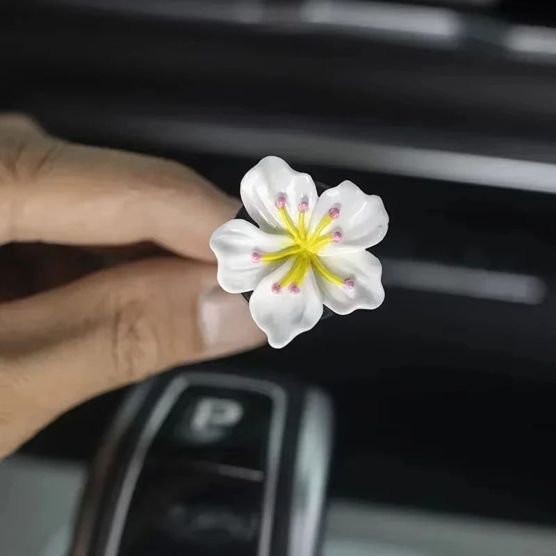 Eternal Peach Blossom Car Vent Aromatherapy Clips